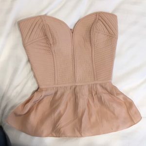 Parker bustier top. Size S